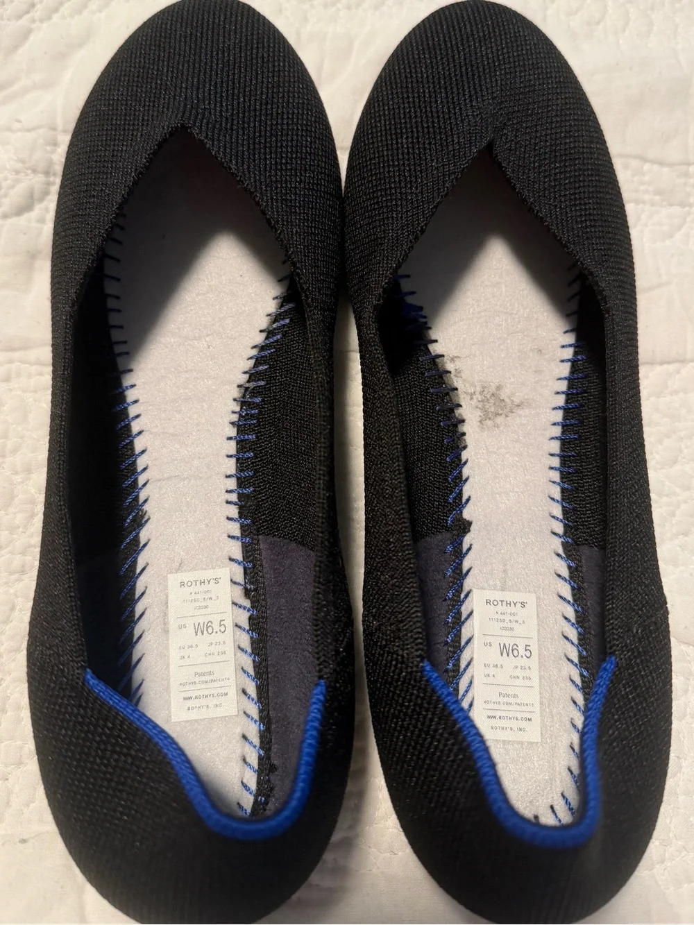 Rothy’s The Point Woven Flat shoes